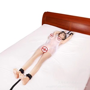 Dispositivo erótico con forma de flor de tres pétalos para separar las piernas, accesorios alternativos de bondage, esposas, grilletes para pies, ayuda para posiciones en la cama - Product Image 4