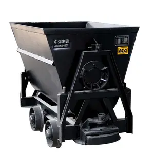 High Quality Railway Tipping Bucket Side Dumping Mine Car For Underground Coal Mining Transportation