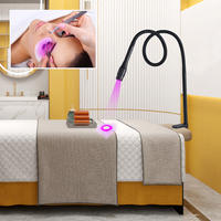 Lampe UV LED de bureau à pince 395-400nm 5W pour extensions de cils, manucure et salon de beauté