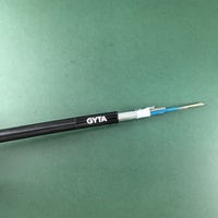 Cable de Fibra Óptica de Alto Rendimiento HGTCOMM G652D GYTA53 con Cubierta de HDPE, Garantía de 5 Años para Uso en Exteriores con 12/24/48/96 Núcleos