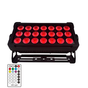 Ip65 Không Thấm Nước Rgbwa + UV Pin Điện Không Dây LED Thanh Tường Rửa 21x10W Nhẹ Lũ Lụt Nhấp Nháy DJ Ma Trận Ánh Sáng Nhôm Ánh Sáng Sân Khấu - Product Image 2