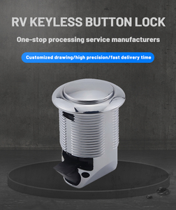 Hiện Đại Tối Giản Keyless Nút Khóa Cửa Không Thấm Nước Khóa Với Nút Phát Hành Keyless Phần Cứng Khác Ổ Khóa - Product Image 5
