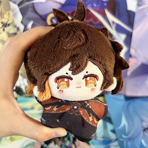 Muñecos de Algodón de 10 cm de Personajes de Anime de <span class=keywords><strong>Genshin</strong></span> Impact, Muñecos de Peluche de Dibujos Animados KPOP con Relleno de Algodón PP para Decoración de Habitaciones, Venta al por Mayor - Product Image 2