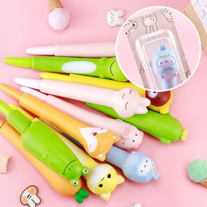 批发创意可爱减压软缓回弹减压笔卡通中性笔学生文具 - Product Image 5