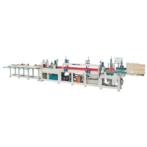 Fabbrica OEM ODM Glulam Beam Finger Joint Machine linea di produzione di legno di gomma