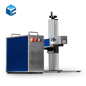 Factory Outlet Cattle Animal Ear Tag Bird Pigeon Ring Printing Desktop Fiber Laser Marking Machine