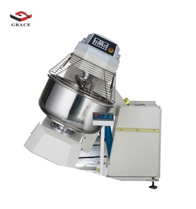 Amasadora Espiral para Pan y Pasteles, Industrial, Comercial, 130L, Accesorios para Panadería y <span class=keywords><strong>Pizza</strong></span>, Acero Inoxidable, Certificación ISO, 7.4KW de Potencia - Product Image 2