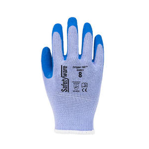 Guantes DE SEGURIDAD antideslizantes para la construcción con revestimiento de látex certificado CE para equipos de protección industrial y uso en el jardín - Product Image 6