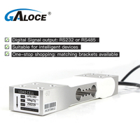 GPB158D Étagères intelligentes à profil bas de haute précision Entrepôt intelligent Compression robuste Cellule de charge à point unique 300kg 200kg