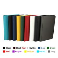   Classeur de cartes 360 à 9 pochettes, couverture en PU Anime, album de cartes personnalisé avec pochettes à chargement latéral pour cartes à collectionner, jeux TCG et cartes sportives