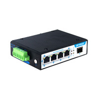 Caméra ip poe ethernet, 10/100/1000M, 250M, NVR, alimentation 48V intégrée, commutateur 4 ports
