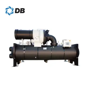 Dunham Bush Dual-stage Centrifugal Chiller Conditioner R134A Refrigerated 400 Ton Water Cooler Chiller