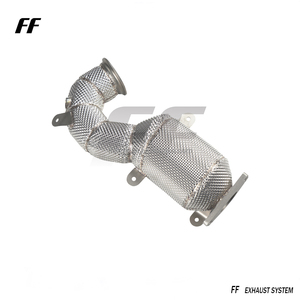 Tubo de Escape de Alto Flujo para Abarth Serie 500 595 695 1.4T, Sistema de Escape con Convertidor Catalítico y Protección Térmica - Product Image 2