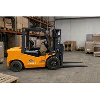 Chariot élévateur électrique portable autoporteur 1T 2T à prix d'usine, transpalette à chargement automatique, chariot élévateur monté sur camion, chariot élévateur électrique