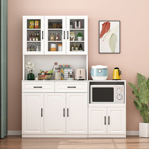 <span class=keywords><strong>Console</strong></span> de style classique européen pour cuisine et salle à manger, buffet, armoire de présentation, meuble de rangement, buffet <span class=keywords><strong>blanc</strong></span> en bois pour salon - Product Image 1