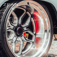 Jantes en alliage forgé ZFAN 16-24 pouces 5x114.3 115 120 127 6061-T6 Beadlock à profil profond pour BMW Silverado Charger Camaro