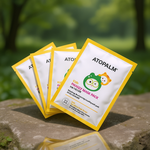 Atopalm Kids Froggy Mask Pack 5 piezas Mascarilla facial hidratante y calmante para el cuidado diario de la piel para todo tipo de piel - Product Image 3