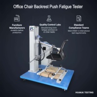 Testeur de fatigue du dossier de chaise de bureau, machine d'essai de résistance structurelle complète du dossier de chaise de bureau