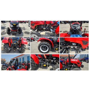 גלגל הסיטונאי 4 x4 קומפקטי 50hp 60hp 80hp 100 כ "ס חוות מיני גן טרקטורים עם מכסחת - Product Image 6