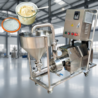 DZJX Machine de fabrication de mayonnaise, de poudre et de liquides, mélangeur à cisaillement élevé, homogénéisateur en ligne, pompe d'émulsification pour liquides et scellants