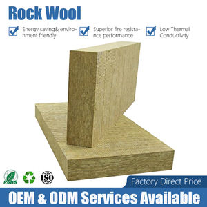 Panel de Aislamiento de Lana de Roca Ignífugo, Insonorizante y Térmico, en Forma de Losa, Cuadrada, para Paredes, Techos y Construcción de Edificios - Product Image 2