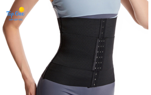 Top One personalizado de talla grande sudor ajustable elástico poliéster mujeres adelgazamiento cintura entrenador Shaper Wrap - Product Image 5