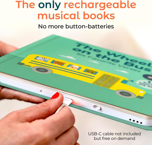 Livre musical interactif rechargeable <span class=keywords><strong>pour</strong></span> enfants avec boutons à presser, jouet sonore éducatif <span class=keywords><strong>pour</strong></span> bébés et enfants d'âge préscolaire - Product Image 3