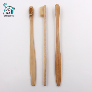Cepillo de Dientes de Bambú Unisource, Cerdas Suaves, Cabeza Pequeña, Manual para Adultos, Biodegradable - Product Image 2
