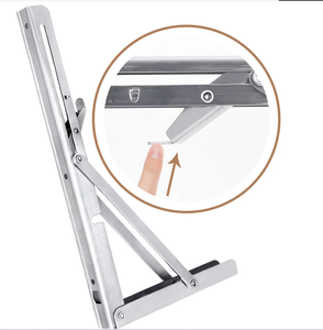 Nhiệm Vụ Nặng Nề Kim Loại Tường Gắn Có Thể Điều Chỉnh Góc Khung Tam Giác Kệ Hỗ Trợ Bảng Gấp Khung - Product Image 5