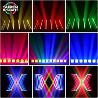 Barre de projecteurs LED mobiles RGBW 0x60W+120x1W, lampe de lavage IP65 avec zoom, stroboscope à pixels, luminaire extérieur étanche