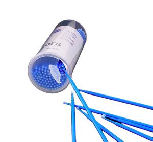 Fournitures de Mini-applicateur de Micro-brosse, baguettes dentaires en microfibre, brosses à Mascara pâle - Product Image 6