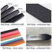 Haute Qualité Hommes En Cuir Véritable Ceinture Affaires Loisirs Mode Cliquet Ceinture En Cuir Véritable