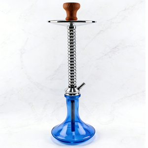 Cachimba Shisha Metálica Brillante con Degradado, Juego de Cachimba con Doble Manguera para Salón de Cachimbas, Hogar, Social, Exterior, Balcón, Bar, Club - Product Image 5