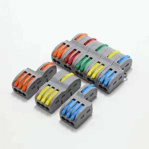 FD12 FD13 Splicing combination quick connector wire 1 In 2 out 1 In 3 out push-in terminal blocks Push In Wire Connectors