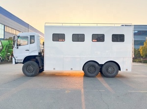 Camion de transport de passagers spécial 1suzu 6*4, grand véhicule de transport de personnel de 15 à 17 places, type de carrosserie de camion de transport de marchandises, personnalisation - Product Image 3