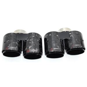 2019-2025 Serie 3 G20 <span class=keywords><strong>G21</strong></span> 330i 320d <span class=keywords><strong>330d</strong></span> 325i: Mejora del Tubo de Escape, Punta de Silenciador de Fibra de Carbono Negra - Product Image 3