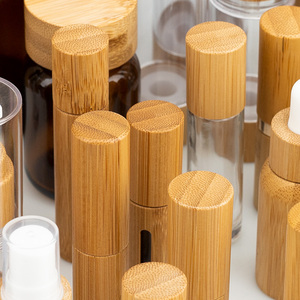 Vietnam WeWood Bamboo Lip Balm Container Brillo de labios vacío Lápiz labial Tubo Logo Grabado Embalaje - Product Image 4