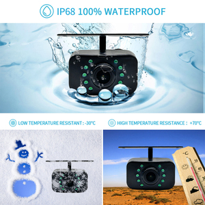 E-Quá Không Dây Xếp Ngược Xe Máy Ảnh AHD 1080P Với 5Inch Màn Hình Không Thấm Nước IP68 Sao Lưu Xe Phía Sau Xem Không Dây Máy Ảnh Cho Xe Hơi - Product Image 4