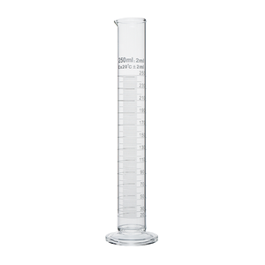 ALTHEA High Quality <b>Glass</b> Round Base <b>Measuring</b> Cylinder with spout and graduation from 5ml to 2000ml for Laboratory usage - Product Image 5