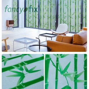 Film statique moderne pour fenêtre en bambou 15.75 ''X78, 7'', étanche, verre gaufré, décoratif pour <span class=keywords><strong>habillage</strong></span> <span class=keywords><strong>de</strong></span> fenêtre - Product Image 4