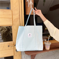 Sac de shopping en toile Ouye Fashion avec poche et fermeture éclair, logo imprimé, sac en toile pour étudiants avec logo, sac à bandoulière pour femmes