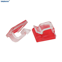 Attaches-câbles en plastique écologiques autocollants, serre-câbles, fixations pour fils, attaches pour câbles USB, pour la maison, le bureau et la voiture