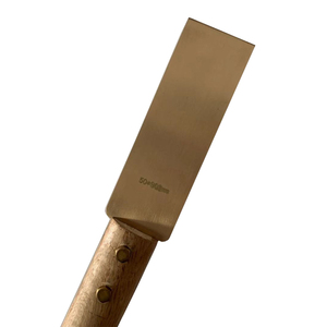 Raspadores Antichispas de Fabricación China OEM con Mango de Madera y Hoja de Aluminio y Bronce, Resistentes, Tamaños Personalizados Disponibles - Product Image 2