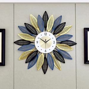 Horloge murale en <span class=keywords><strong>fer</strong></span> forgé moderne minimaliste créative horloge décorative horloge murale - Product Image 3