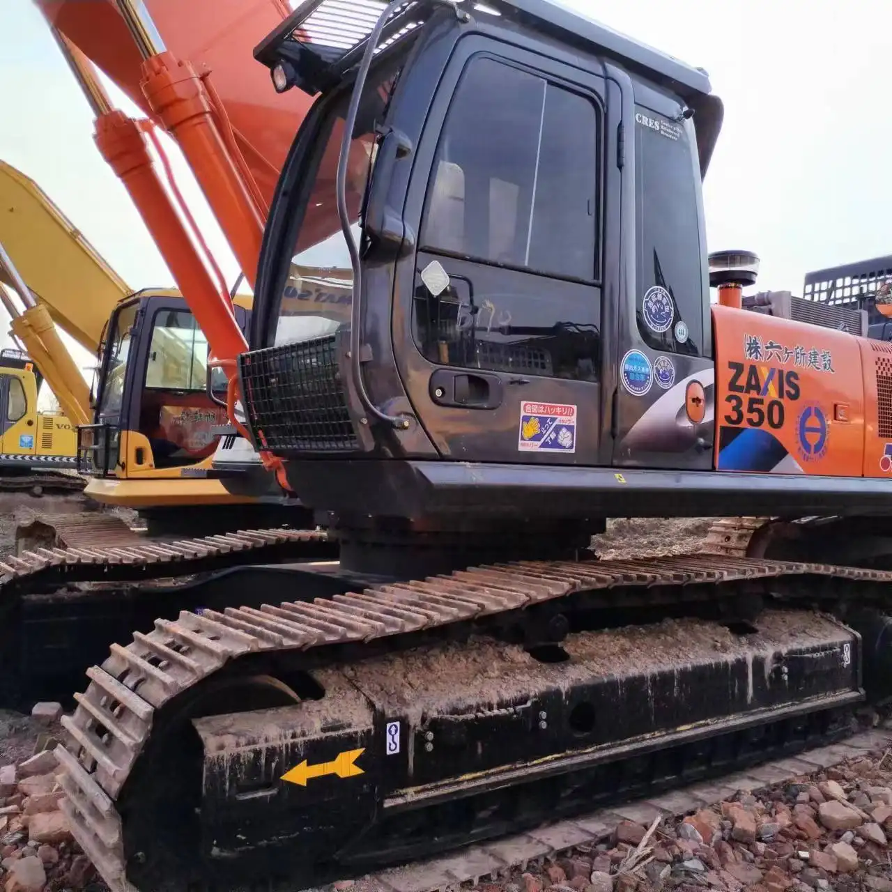 Máquinas usadas da construção original do equipamento da máquina escavadora Zx350 Hitachi Digger 35t Hitachi