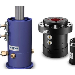 Cylindre hydraulique Sitema à simple action, course de 25 mm, tige de piston en acier chromé dur, pour tuyau de 1/4 po - Product Image 1
