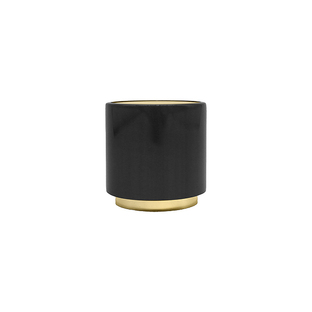 Luxurious 15mm PP Aluminum Perfume Bottle Cover High Quality Simple Elegant Disc Cap Bottle Stopper Closures Cosmetics Packaging