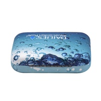 Bestpackaging Mode Style Décontracté Logo Personnalisé mini Étui à Lunettes en Métal Étui à Lentilles de Contact Classique Avec Miroir