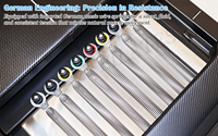 Reformer Pilates Komersial Berkualitas Tinggi Cama De Pilates German Spring Silent Peralatan Pilates Grosir Logo Kustom CE ISO