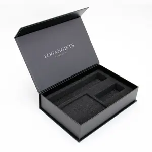 China Custom Luxury Book Shaped Rigid sun tanning cosmetic Paper Box Packaging Magnetic Gift Boxes With EVA Foam Insert